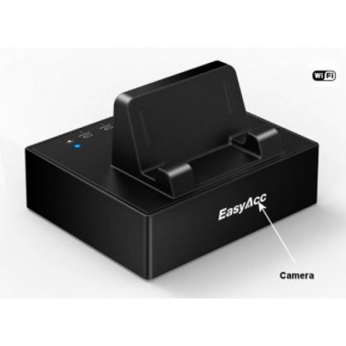 Docking Station WiFi Spy Camera Hidden Cameras Spy Equipment